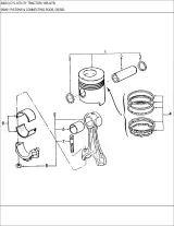 Ford 3400 3 Cylinder Utility Tractor Parts List 1965–1975 Repair Manual (P/N E0NN3503AA) – preview page 5