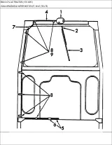 Ford 5600, 5700, 6600, and 7600 4 Cylinder Agricultural Tractor 1975–1981 Parts List (P/N 83909956) – preview page 7