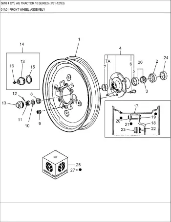 Preview: Ford 5610 Tractor 1981–1993 Parts Catalog