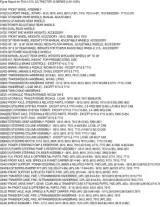 Ford 7610 4 Cylinder Agricultural Tractor 1981–1991 Parts Manual – preview page 1