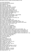 Ford 1920 4-Cylinder Compact Tractor 20 Series Parts List Manual, 1987–2002  (OEM) – preview page 1
