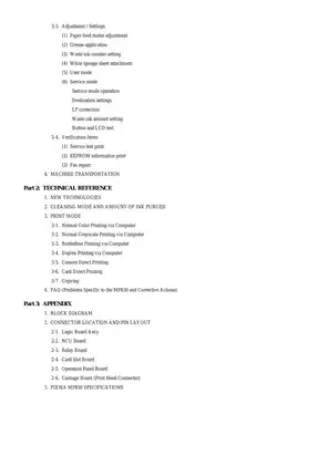 Canon PIXMA MP830 Service Manual - Comprehensive Guide for Technicians Preview image 5