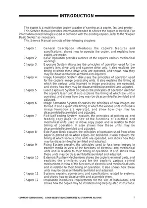 Canon GP405/335 Service Manual - Comprehensive Guide for Technicians Preview image 3