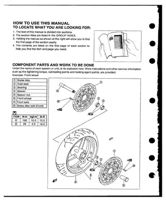 2004-2005 Suzuki GSX-R750 manual Preview image 3