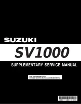 2003 Suzuki SV1000 Supplementary Service Manual (P/N P/N 99500-39250-03E) – preview page 1