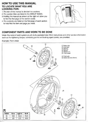 1999-2006 Suzuki GSX1300R Hayabusa repair, service manual Preview image 3
