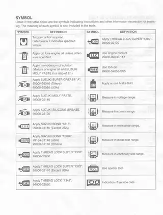Comprehensive Suzuki GSX-R600 Service Manual (2004 Model) Preview image 4