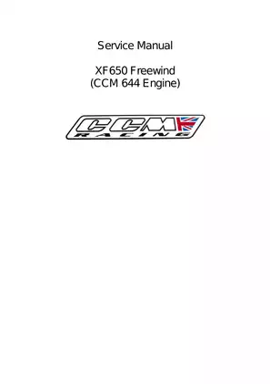 Suzuki XF650 Freewind Service Manual - Comprehensive Guide for Maintenance and Repair