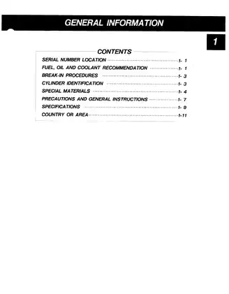 Suzuki VX800 Motorcycle Service Manual (1991-1993) Preview image 3
