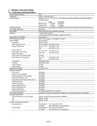 Comprehensive Service Manual for Canon PIXMA MP150 Inkjet Printer Preview image 3