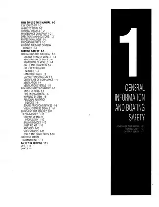 1978-2001 Honda 2 hp - 130 hp outboard motor manual Preview image 3