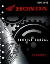 1995–1998 Honda CBR600F3 Factory Service Manual PDF – preview page 1