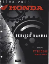 1998–2003 Honda VTR1000F Super Hawk Service Manual (P/N 61MBB05) – preview page 1