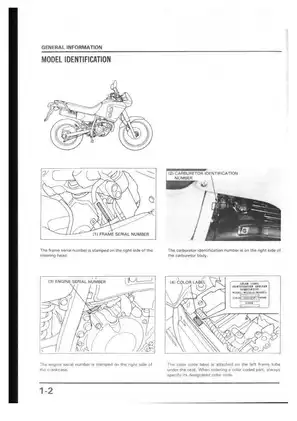 Honda NX250 Service Manual - Comprehensive Repair Guide Preview image 5