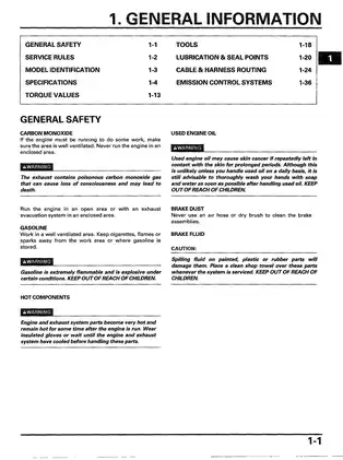 2000-2002 Honda CBR900RR, 929, CBR900, FireBlade service manual Preview image 3