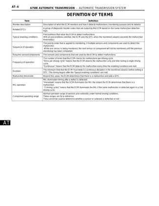 2007 Toyota FJ Land Cruiser Automatic Transmission System manual Preview image 4
