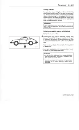 1984-1989 Porsche Carrera 911 manual Preview image 4