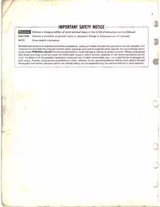 Complete Service Manual for Honda TRX 250R Fourtrax (1986-1988) Preview image 2