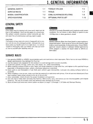 Complete Service Manual for Honda TRX 250R Fourtrax (1986-1988) Preview image 5