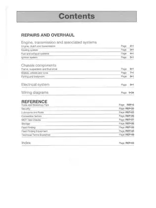 Honda Transalp & Africa Twin Service and Repair Manual (1987-2002) Preview image 4