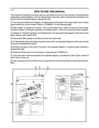 Yamaha 1999-2007 Yamaha XVZ13 Royal Star + Venture service manual manual preview page 4 - thumbnail