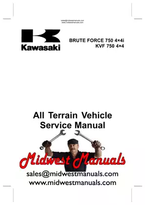 Kawasaki Brute Force 750 4x4i ATV Service Manual (2005-2007) Preview image 5