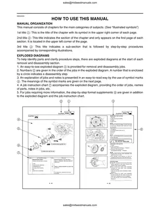 2003-2006 Yamaha Kodiak 450 4×4 repair, service manual Preview image 4