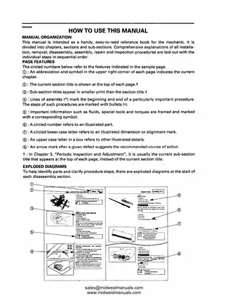 1987-1999 Yamaha Big Bear 350 4x4 ATV service manual Preview image 5