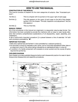 1996-1999 Yamaha Big Bear 350 service manual Preview image 5