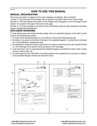 2008 Yamaha Rhino 700 EFI ATV YXR70FX service manual Preview image 4