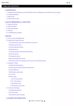 Canon MP630 / MP638 Service Manual - Comprehensive Repair and Maintenance Guide Preview image 2