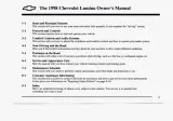 1998 Chevrolet Lumina Owner's Manual (P/N 10285606 B) – preview page 2