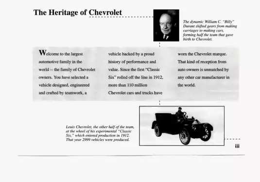 1998 Chevrolet Lumina Owner’s Manual | Comprehensive Guide to Operating Your Vehicle Preview image 5
