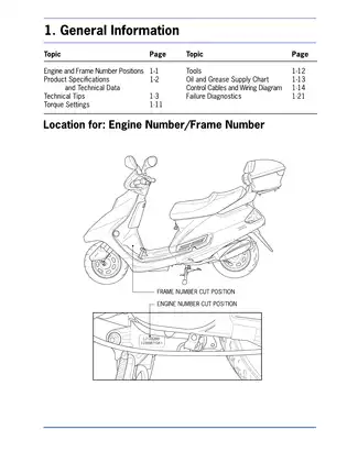 Chinese GY6, QMB 50cc scooter service & repair manual Preview image 3