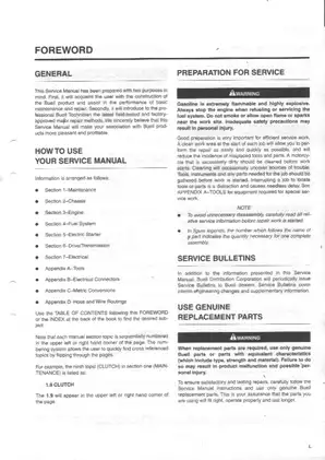 2003-2007 Buell Firebolt XB9R factory service manual Preview image 4