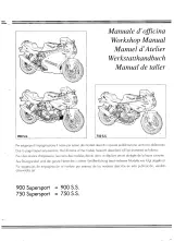 1991 Ducati 750/900 SuperSport Workshop Manual (P/N 914.7.006.1B) – preview page 3