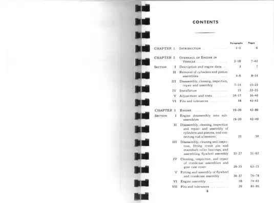 1929-1952 Harley-Davidson HD Solo 45 WLA engine overhaul manual Preview image 3