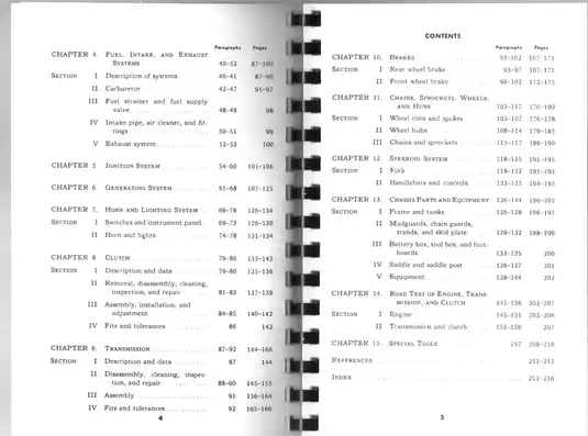 1929-1952 Harley-Davidson HD Solo 45 WLA engine overhaul manual Preview image 4