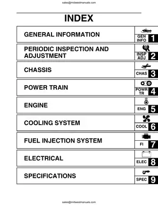 Yamaha Snowmobile Maintenance and Service Manual Preview image 5