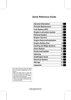 Kawasaki STX-15F JET SKI Watercraft Service Manual (2004-2005) Preview image 3