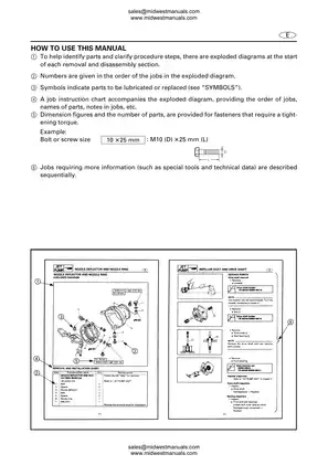 Yamaha WaveRunner GP1200R Service Manual (2000-2004) | Comprehensive Repair & Maintenance Guide Preview image 5
