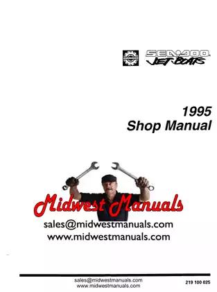 1995 Bombardier Sea-Doo Jet Boat Shop Manual - Comprehensive Guide for Maintenance and Repairs Preview image 2