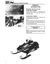 1987–1990 Yamaha Exciter 570 Snowmobile Service Manual (P/N 82M-21741-00–00) – preview page 3
