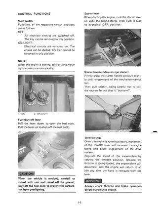 Yamaha Snowmobile Maintenance and Service Guide Preview image 5