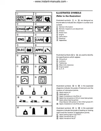 1991-1992 Yamaha Venture VT480, Venture VT480GT, Venture VT480TF snowmobile repair manual Preview image 1