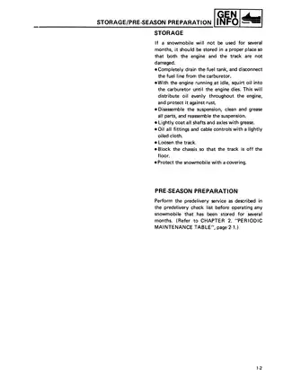 Comprehensive Yamaha Snowmobile Service Manual: Maintenance, Repair & Parts Guide Preview image 5