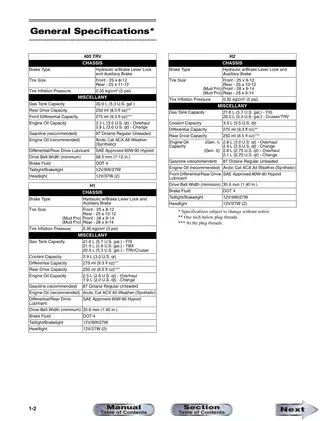 2010 Arctic Cat 400 TRV, 550 FIS, 550 TRV, 650, 700, FIS, TBX, TRV 1000, Thundercat, TRV CRUISER, MUD PRO ATV service manual Preview image 4