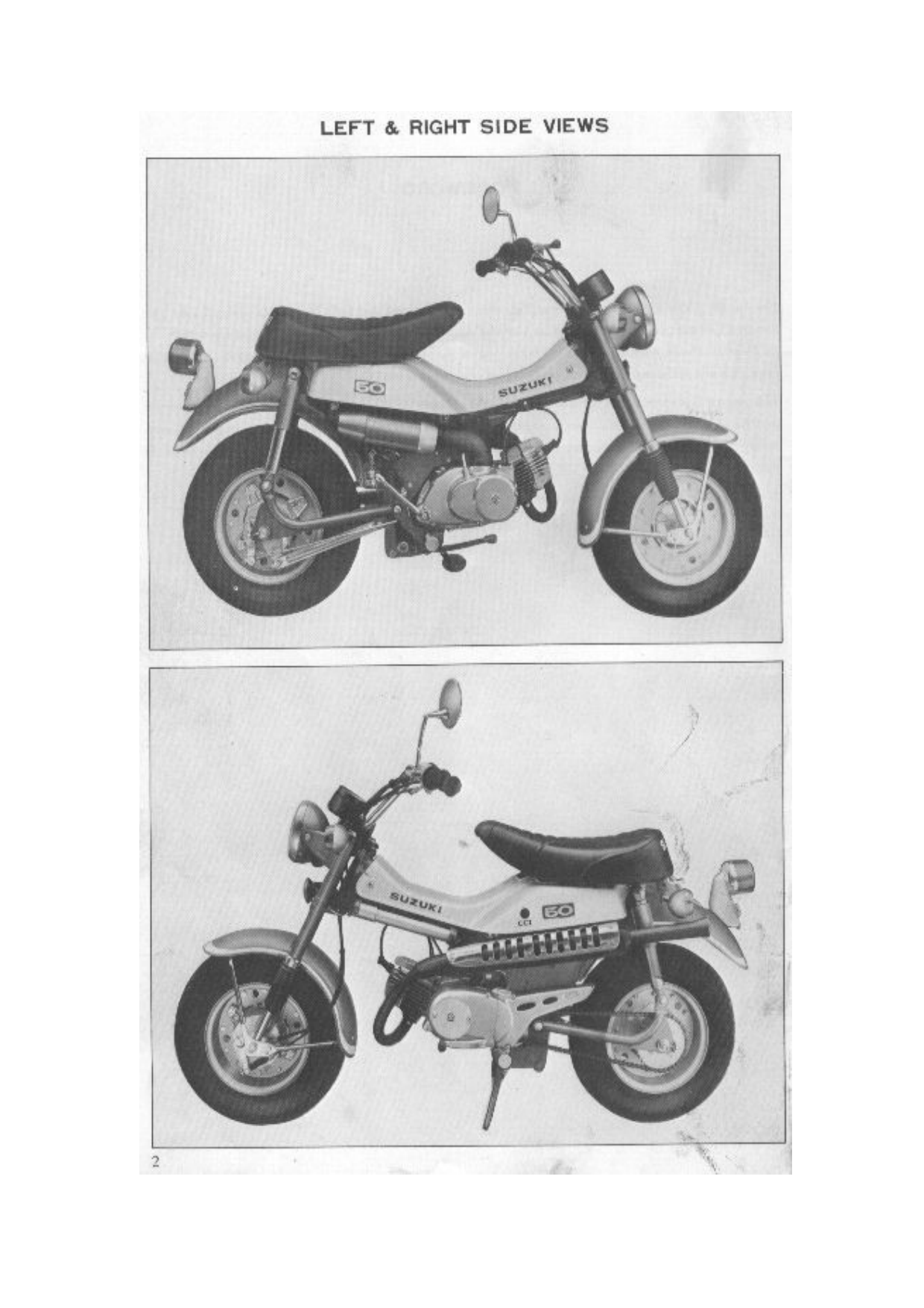 1972-1982 Suzuki RV 50 service manual Preview image 1