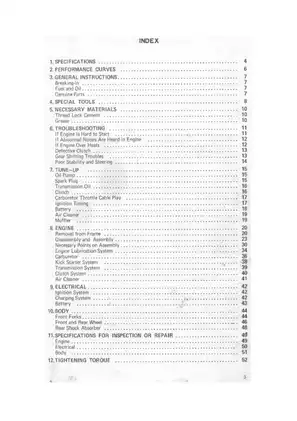 1972-1982 Suzuki RV 50 service manual Preview image 2
