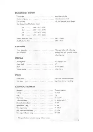 1972-1982 Suzuki RV 50 service manual Preview image 4